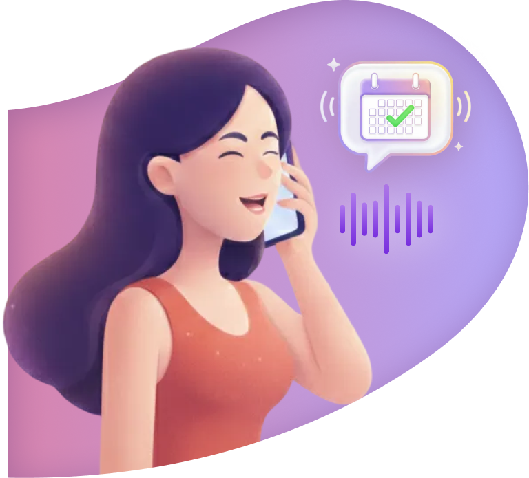 From voice to booked in under 90 seconds